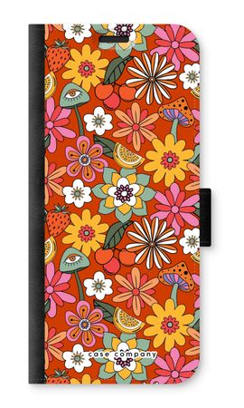 Retro Flowers - Red