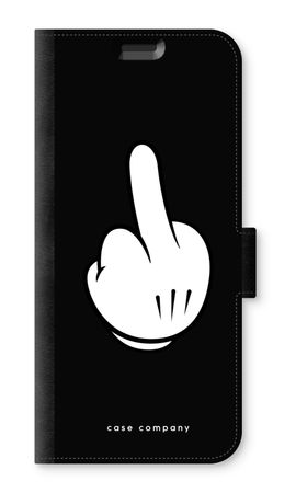 Middle finger black