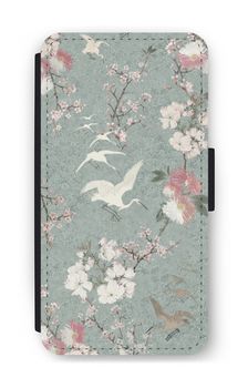 Blüte der japanischen Kranichvögel
