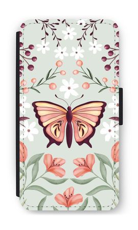 Butterfly in a floral world