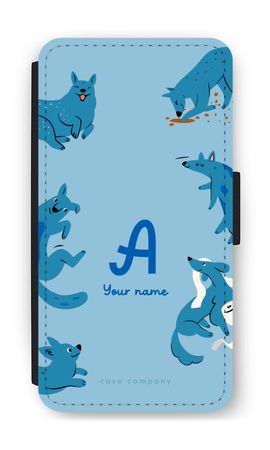 Playful Dogs Monogram