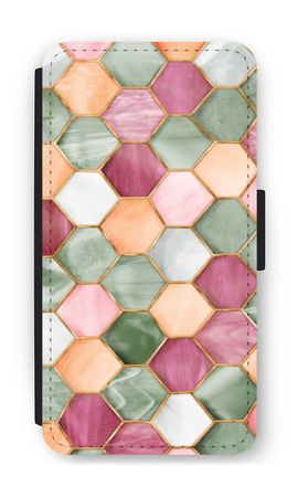 Hexagons in stained glass