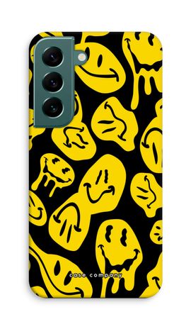 Melting smiley - Yellow