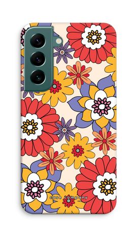 Retro Flowers - Yellow