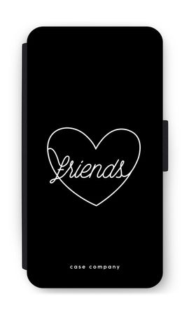 Friends heart black