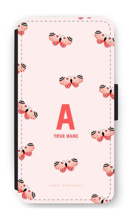 Rosy Butterflies Monogram