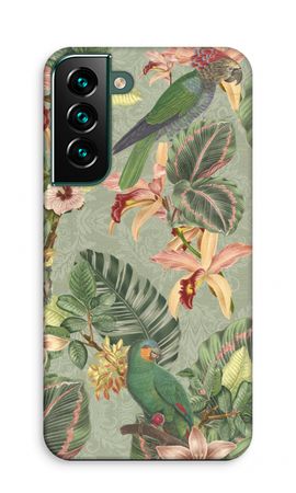 Tropical jungle parrot