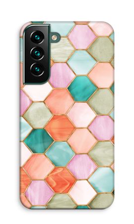 Hexagons in stained glass