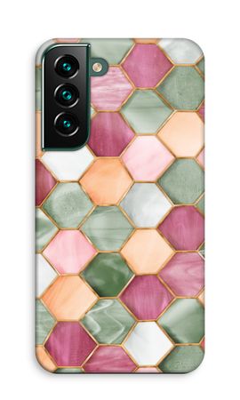 Hexagons in stained glass