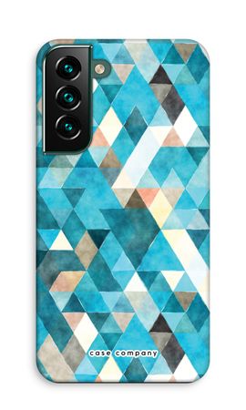 Coloured triangles blue