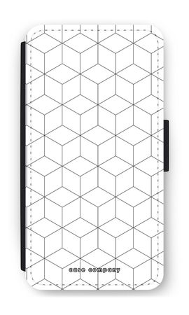 Cubes black and white