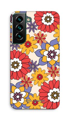 Retro Flowers - Yellow