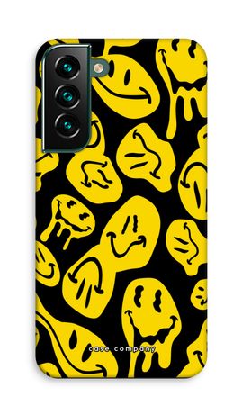 Melting smiley - Yellow