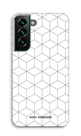 Cubes black and white