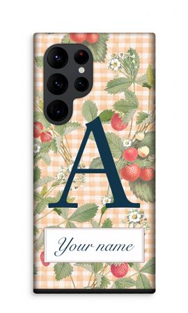 Monogram Strawberries