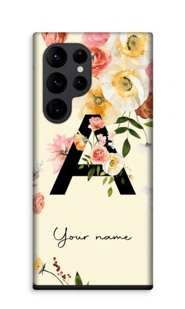Flirty Flowers Monogram