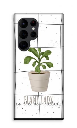 Houseplant on windowpane