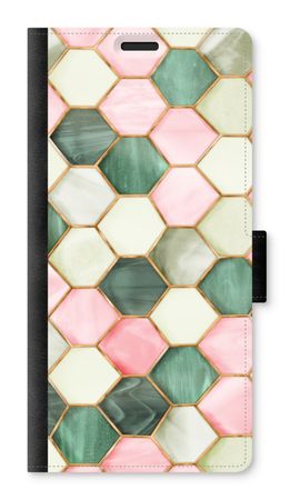 Hexagons in stained glass