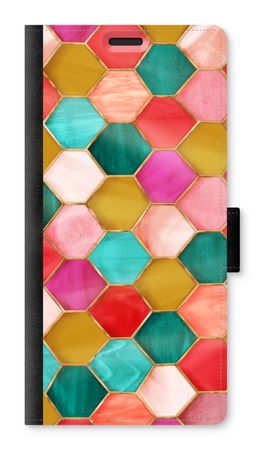 Hexagons in stained glass