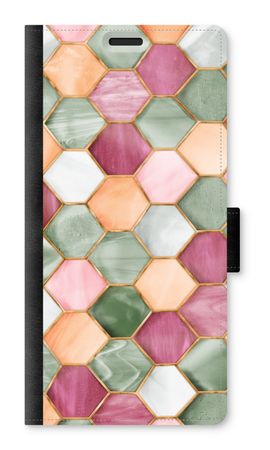 Hexagons in stained glass