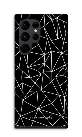 Geometric lines white