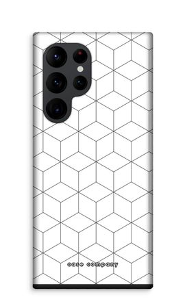 Cubes black and white