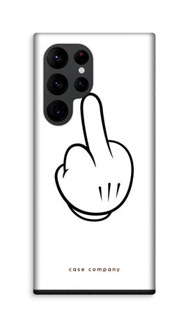 Middle finger white