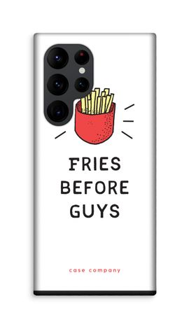 Fries before guys