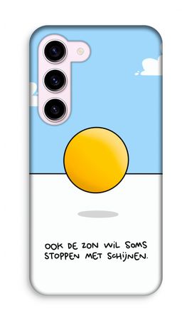 Stoppen met schijnen