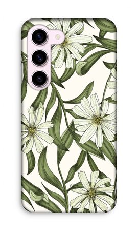 White flower pattern