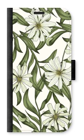 White flower pattern