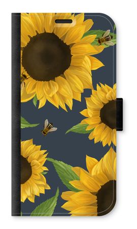 Sunflower and bees