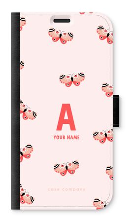 Rosy Butterflies Monogram