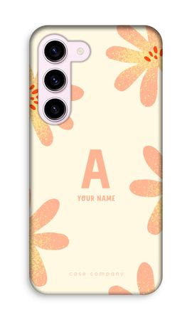 Peach Blossom Monogram