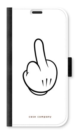 Middle finger white