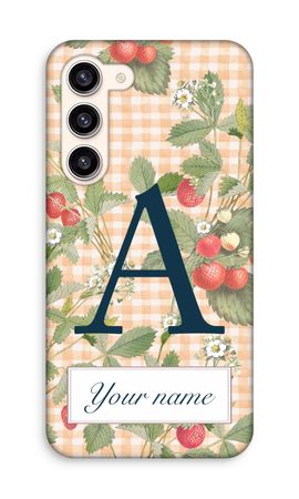 Monogram Strawberries