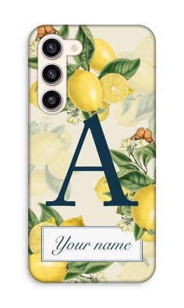 Monogram Lemons, Oranges of Peaches