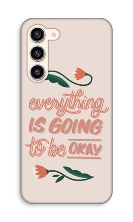 Optimistic flower girl