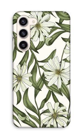 White flower pattern