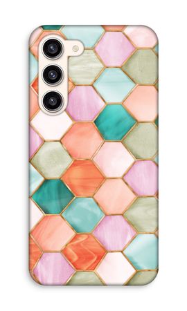 Hexagons in stained glass