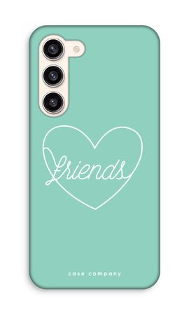 Friends heart pastel