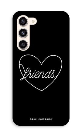 Friends heart black