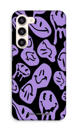 Melting Smiley - Purple