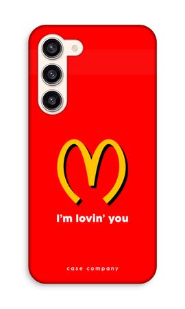 I'm lovin' you