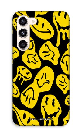 Melting smiley - Yellow