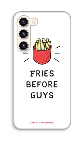 Fries before guys