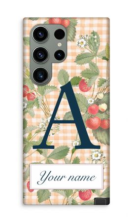 Monogram Strawberries