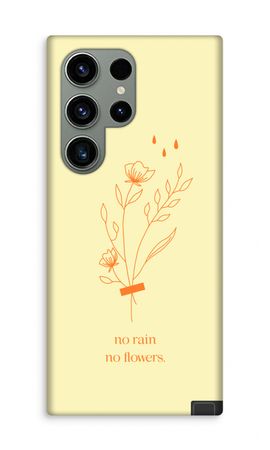 No rain no flowers