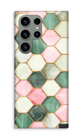 Hexagones en vitrail