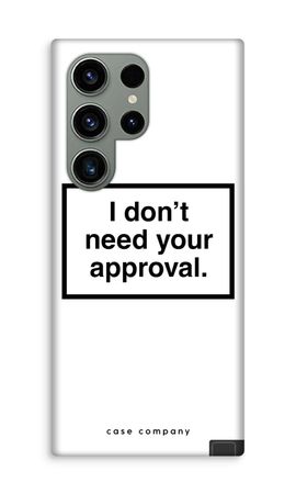 Don't need approval